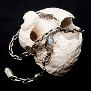 No.8 Eternity - Silver Opal Doublet Necklace
