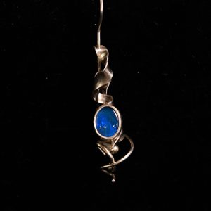 No.4 Addiction – Silver Opal Doublet Single Earring